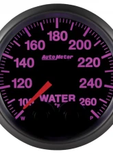 AutoMeter GAUGE; WTEMP; 2 1/16in.; 260deg.F; STEPPER MOTOR W/PEAK/WRN; ELITE; W/O PRO-CONT                                     - 5654-05702 - Image 5