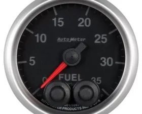 AutoMeter GAUGE; FUEL PRESS; 2 1/16in.; 35PSI; STEPPER MOTOR W/PEAK/WARN; ELITE