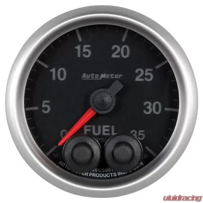 AutoMeter GAUGE; FUELP; 2 1/16in.; 35PSI; STEPPER MOTOR W/PEAK/WRN; ELITE; W/O PRO-CONTROL - 5661-05702