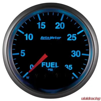 AutoMeter GAUGE; FUELP; 2 1/16in.; 35PSI; STEPPER MOTOR W/PEAK/WRN; ELITE; W/O PRO-CONTROL - 5661-05702