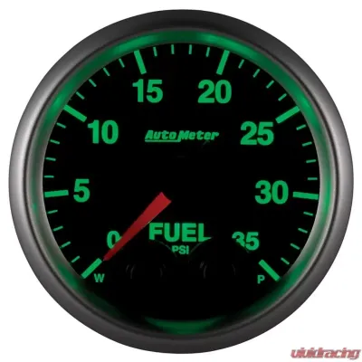 AutoMeter GAUGE; FUELP; 2 1/16in.; 35PSI; STEPPER MOTOR W/PEAK/WRN; ELITE; W/O PRO-CONTROL - 5661-05702