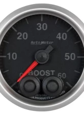 AutoMeter GAUGE; BOOST; 2 1/16in.; 60PSI; DIGITAL STEPPER MOTOR W/PEAK/WARN; ELITE                                     - 5670 - Image 7