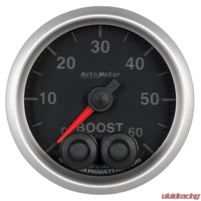 AutoMeter GAUGE; BOOST; 2 1/16in.; 60PSI; DIGITAL STEPPER MOTOR W/PEAK/WARN; ELITE - 5670