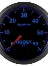 AutoMeter GAUGE; BOOST; 2 1/16in.; 60PSI; DIGITAL STEPPER MOTOR W/PEAK/WARN; ELITE                                     - 5670 - Image 2