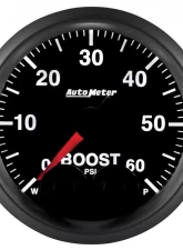 AutoMeter GAUGE; BOOST; 2 1/16in.; 60PSI; DIGITAL STEPPER MOTOR W/PEAK/WARN; ELITE                                     - 5670 - Image 7