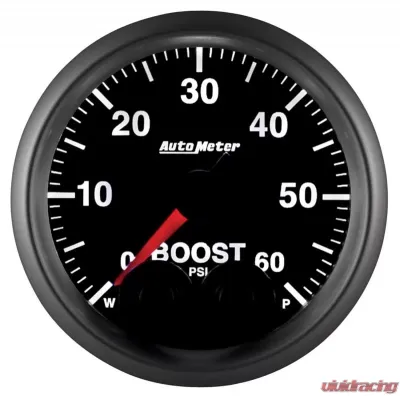 AutoMeter GAUGE; BOOST; 2 1/16in.; 60PSI; DIGITAL STEPPER MOTOR W/PEAK/WARN; ELITE - 5670
