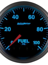 AutoMeter GAUGE; FUELP; 2 1/16in.; 100PSI; DIGITAL STPR MTR W/PK/WRN; ELITE;-4AN SENSOR                                     - 5671-05702-A - Image 3