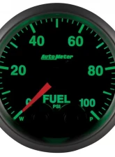 AutoMeter GAUGE; FUELP; 2 1/16in.; 100PSI; DIGITAL STPR MTR W/PK/WRN; ELITE;-4AN SENSOR                                     - 5671-05702-A - Image 4