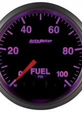 AutoMeter GAUGE; FUELP; 2 1/16in.; 100PSI; DIGITAL STPR MTR W/PK/WRN; ELITE;-4AN SENSOR                                     - 5671-05702-A - Image 5