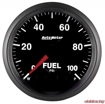 AutoMeter GAUGE; FUELP; 2 1/16in.; 100PSI; DIGITAL STPR MTR W/PK/WRN; ELITE;-4AN SENSOR - 5671-05702-A