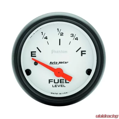 AutoMeter GAUGE; FUEL LEVEL; 2 1/16in.; 0OE TO 90OF; ELEC; PHANTOM - 5714