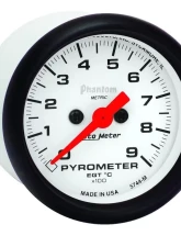 AutoMeter GAUGE; PYROMETER (EGT); 2 1/16in.; 900deg.C; DIGITAL STEPPER MOTOR; PHANTOM                                     - 5744-M - Image 3