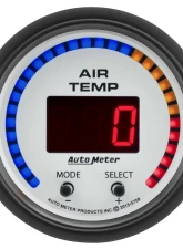 AutoMeter GAUGE; AIR TEMP; DUAL; 2 1/16in.; 0-300deg.F; DIGITAL; PHANTOM                                     - 5758 - Image 2