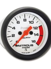 AutoMeter GAUGE; NITROUS PRESSURE; 2 1/16in.; 1600PSI; DIGITAL STEPPER MOTOR; PHANTOM                                     - 5774 - Image 2