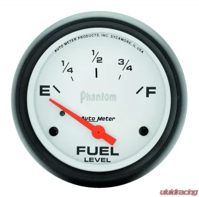 AutoMeter GAUGE; FUEL LEVEL; 2 5/8in.; 240OE TO 33OF; ELEC; PHANTOM - 5816