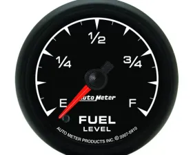 AutoMeter GAUGE; FUEL LEVEL; 2 1/16in.; 0-280O PROGRAMMABLE; ES