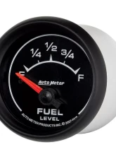 AutoMeter GAUGE; FUEL LEVEL; 2 1/16in.; 240OE TO 33OF; ELEC; ES                                     - 5916 - Image 2