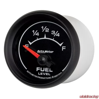 AutoMeter GAUGE; FUEL LEVEL; 2 1/16in.; 240OE TO 33OF; ELEC; ES - 5916