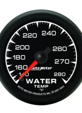 AutoMeter GAUGE; WATER TEMP; 2 1/16in.; 140-280deg.F; MECHANICAL; ES                                     - 5931 - Image 3
