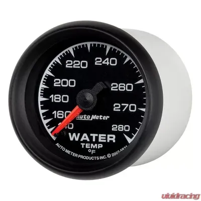 AutoMeter GAUGE; WATER TEMP; 2 1/16in.; 140-280deg.F; MECHANICAL; ES - 5931