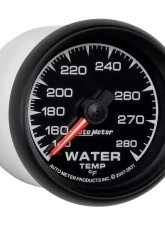 AutoMeter GAUGE; WATER TEMP; 2 1/16in.; 140-280deg.F; MECHANICAL; ES                                     - 5931 - Image 3