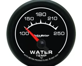 AutoMeter GAUGE; WATER TEMP; 2 1/16in.; 100-250deg.F; ELECTRIC; ES