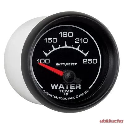 AutoMeter GAUGE; WATER TEMP; 2 1/16in.; 100-250deg.F; ELECTRIC; ES - 5937