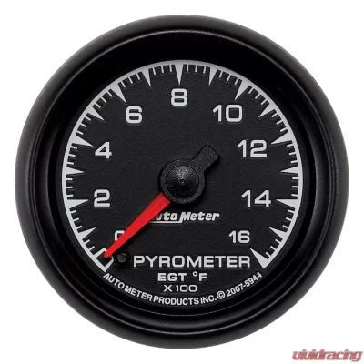 AutoMeter GAUGE; PYROMETER (EGT); 2 1/16in.; 1600deg.F; DIGITAL STEPPER MOTOR; ES - 5944