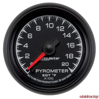 AutoMeter GAUGE; PYROMETER (EGT); 2 1/16in.; 2000deg.F; DIGITAL STEPPER MOTOR; ES - 5945