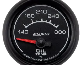 AutoMeter GAUGE; OIL TEMP; 2 1/16in.; 140-300deg.F; ELECTRIC; ES