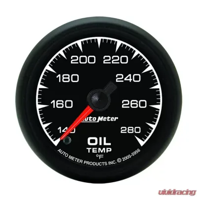 AutoMeter GAUGE; OIL TEMP; 2 1/16in.; 140-280deg.F; DIGITAL STEPPER MOTOR; ES - 5956