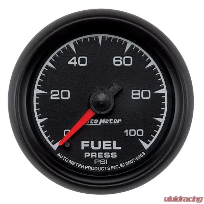 AutoMeter GAUGE; FUEL PRESSURE; 2 1/16in.; 100PSI; DIGITAL STEPPER MOTOR; ES - 5963