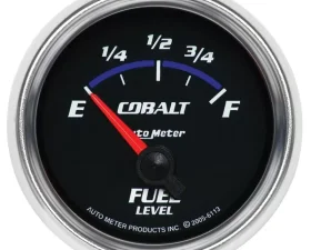 AutoMeter GAUGE; FUEL LEVEL; 2 1/16in.; 0OE TO 90OF; ELEC; COBALT