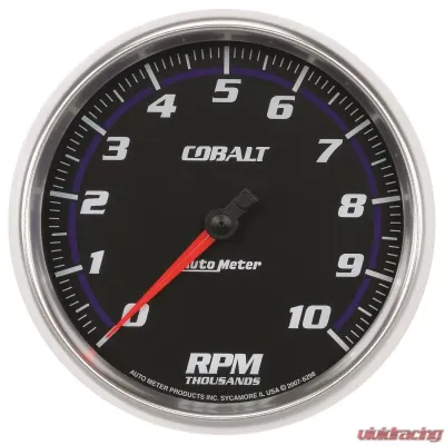AutoMeter GAUGE; TACHOMETER; 5in.; 10K RPM; IN-DASH; COBALT - 6298