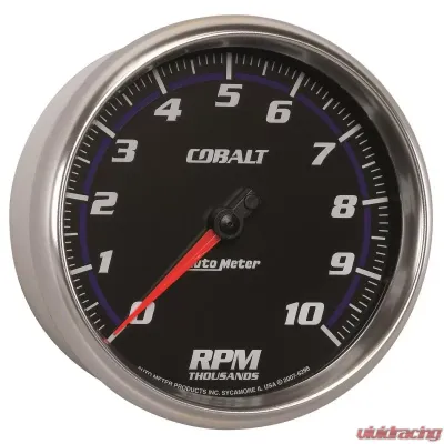 AutoMeter GAUGE; TACHOMETER; 5in.; 10K RPM; IN-DASH; COBALT - 6298