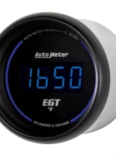 AutoMeter GAUGE; PYROMETER (EGT); 2 1/16in.; 1600deg.F; DIGITAL; BLACK DIAL W/BLUE LED                                     - 6945 - Image 2