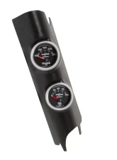 AutoMeter GAUGE KIT; A-PILLAR; JEEP WRANGLER (JK) 11-18; OIL PSI/TRANS; 100PSI/250deg.F SC Jeep Wrangler 2011-2018                                     - 7041 - Image 4