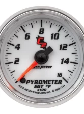 AutoMeter GAUGE; PYROMETER (EGT); 2 1/16in.; 1600deg.F; DIGITAL STEPPER MOTOR; C2                                     - 7144 - Image 3