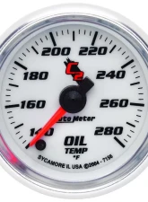 AutoMeter GAUGE; OIL TEMP; 2 1/16in.; 140-280deg.F; DIGITAL STEPPER MOTOR; C2                                     - 7156 - Image 4