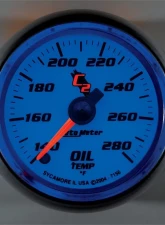 AutoMeter GAUGE; OIL TEMP; 2 1/16in.; 140-280deg.F; DIGITAL STEPPER MOTOR; C2                                     - 7156 - Image 4
