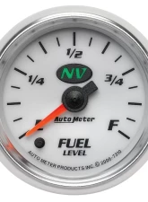 AutoMeter GAUGE; FUEL LEVEL; 2 1/16in.; 0-280O PROGRAMMABLE; NV                                     - 7310 - Image 2