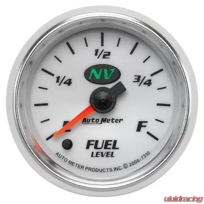AutoMeter GAUGE; FUEL LEVEL; 2 1/16in.; 0-280O PROGRAMMABLE; NV - 7310