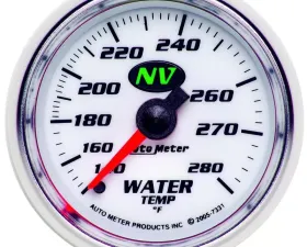 AutoMeter GAUGE; WATER TEMP; 2 1/16in.; 140-280deg.F; MECHANICAL; NV