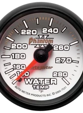 AutoMeter GAUGE; WATER TEMP; 2 1/16in.; 140-280deg.F; MECHANICAL; PHANTOM II                                     - 7531 - Image 2
