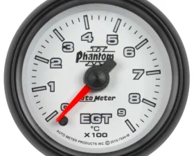 AutoMeter GAUGE; PYROMETER (EGT); 2 1/16in.; 900deg.C; DIGITAL STEPPER MOTOR; PHANTOM II