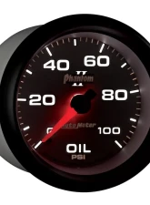 AutoMeter GAUGE; OIL PRESSURE; 2 5/8in.; 100PSI; MECHANICAL; PHANTOM II                                     - 7821 - Image 6