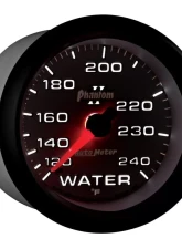 AutoMeter GAUGE; WATER TEMP; 2 5/8in.; 120-240deg.F; MECHANICAL; PHANTOM II                                     - 7832 - Image 6
