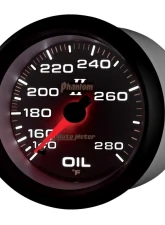 AutoMeter GAUGE; OIL TEMP; 2 5/8in.; 140-280deg.F; MECHANICAL; PHANTOM II                                     - 7841 - Image 3