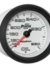 AutoMeter GAUGE; OIL TEMP; 2 5/8in.; 140-280deg.F; MECHANICAL; PHANTOM II                                     - 7841 - Image 5