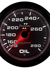 AutoMeter GAUGE; OIL TEMP; 2 5/8in.; 140-280deg.F; MECHANICAL; PHANTOM II                                     - 7841 - Image 4